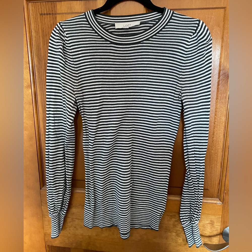 Loft long sleeve sweater shirt